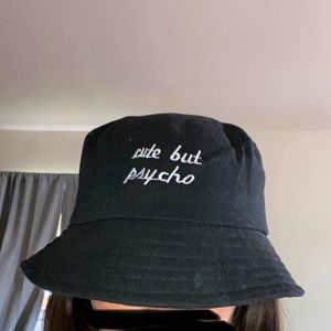 Cute but psycho bucket hat